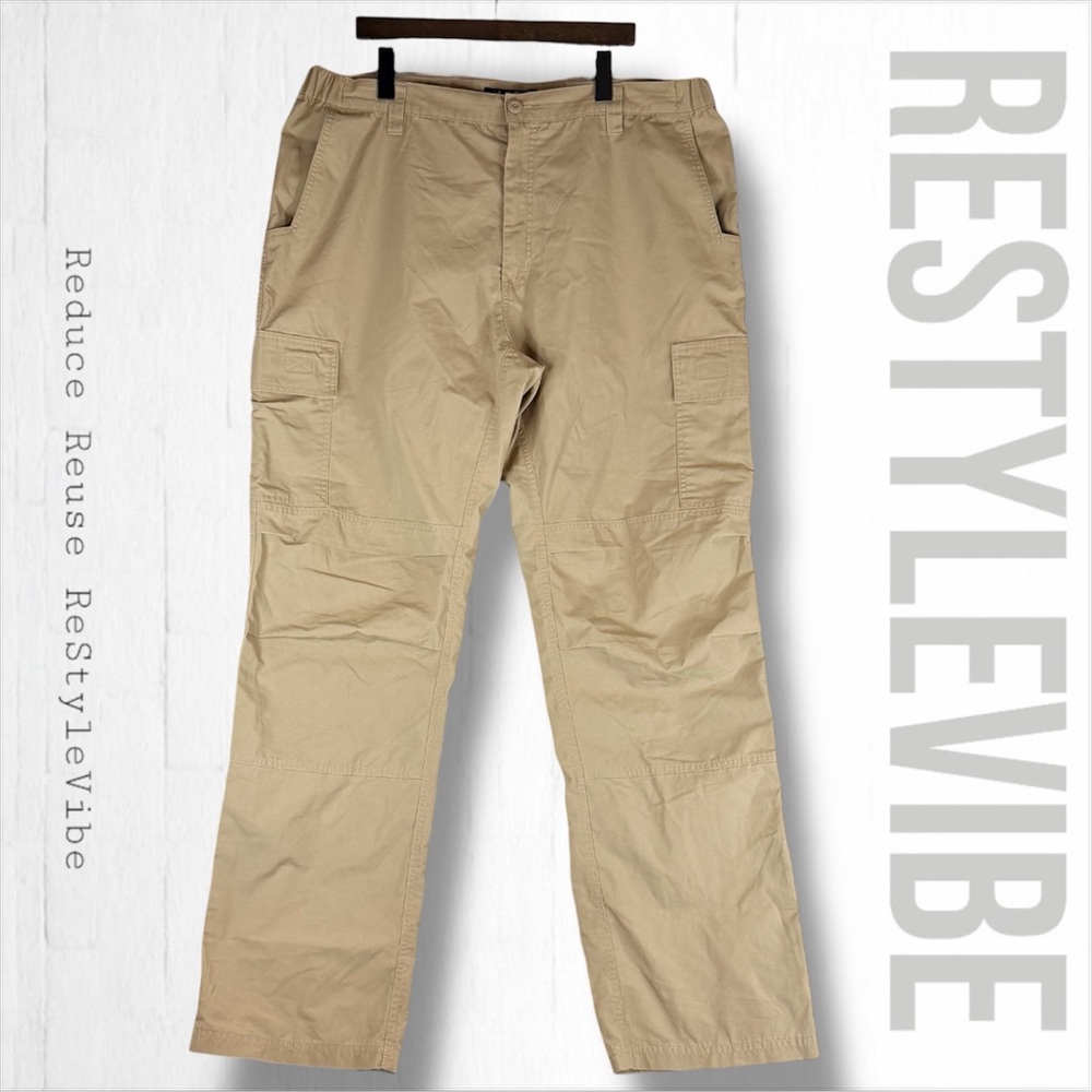 LAPG Men’s Size 42x36 Pants Core Cargo Style Flat Front Khakis LA Police Gear